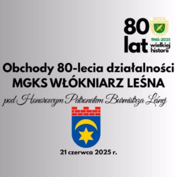 Z przyjemnością ogłaszamy, że 21.06.2025 o godz. 20:00 zagramy na niezwykłym jubileuszu 80-lecia działalności MGKS [&hellip;]