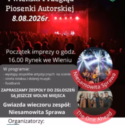 I. Wleński Przegląd Piosenki Autoeskiej 8.08.2026r